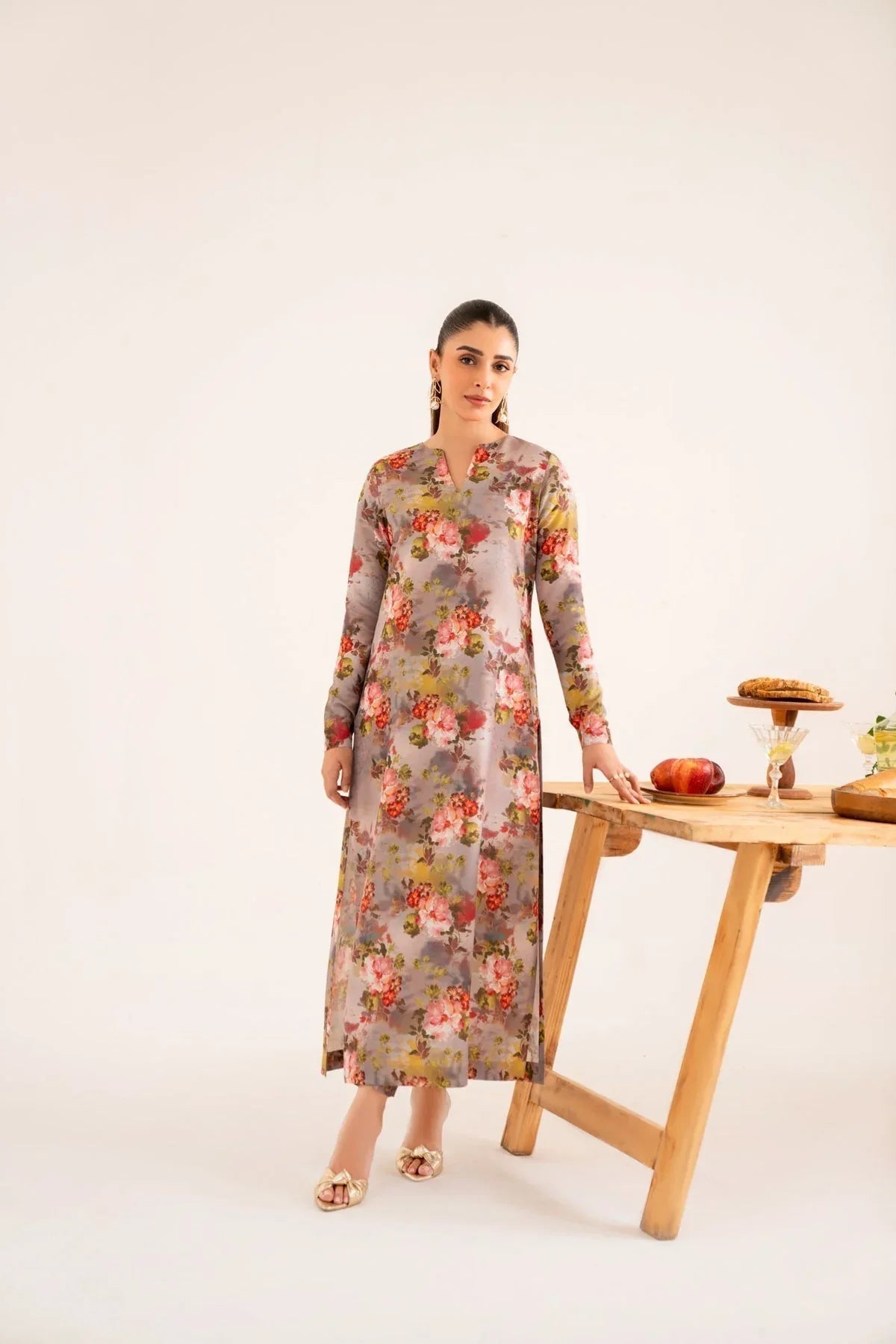 Akbar Aslam | Co-ords Sets |  Taria - Aqsa Fabrics