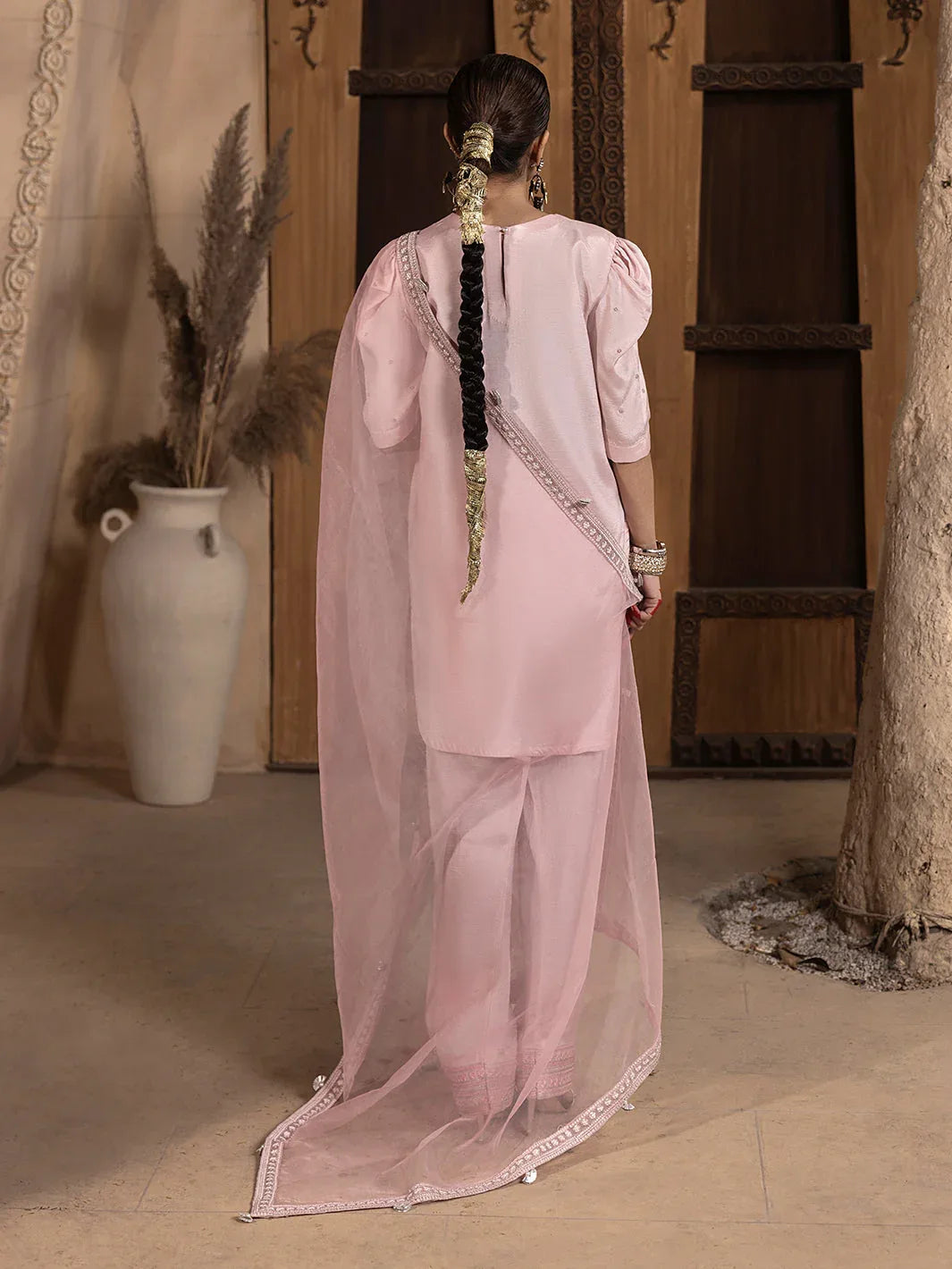 Hem Stitch | Raw Silk Edit 25 | Aleeha - Aqsa Fabrics