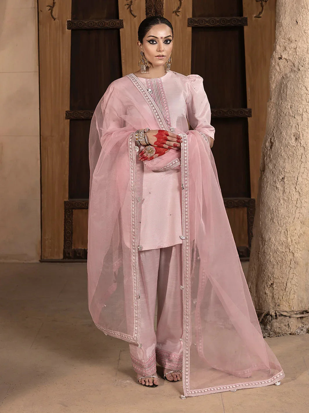 Hem Stitch | Raw Silk Edit 25 | Aleeha - Aqsa Fabrics