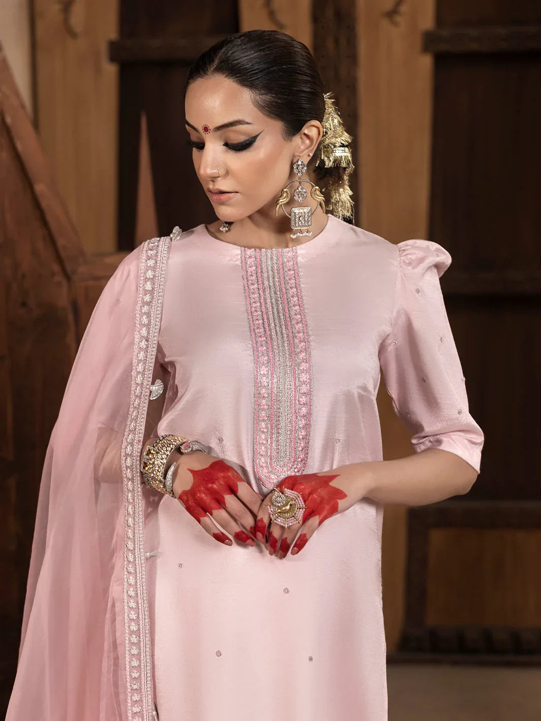 Hem Stitch | Raw Silk Edit 25 | Aleeha - Aqsa Fabrics