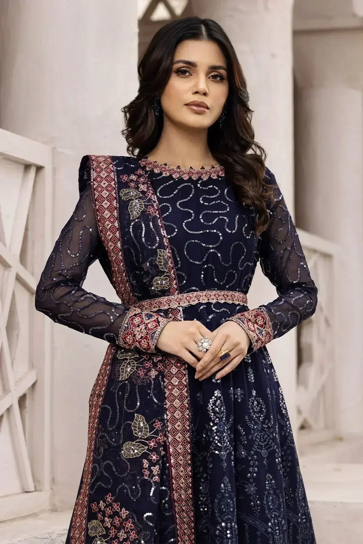 Alizeh | Formals Collection | Melike - Aqsa Fabrics
