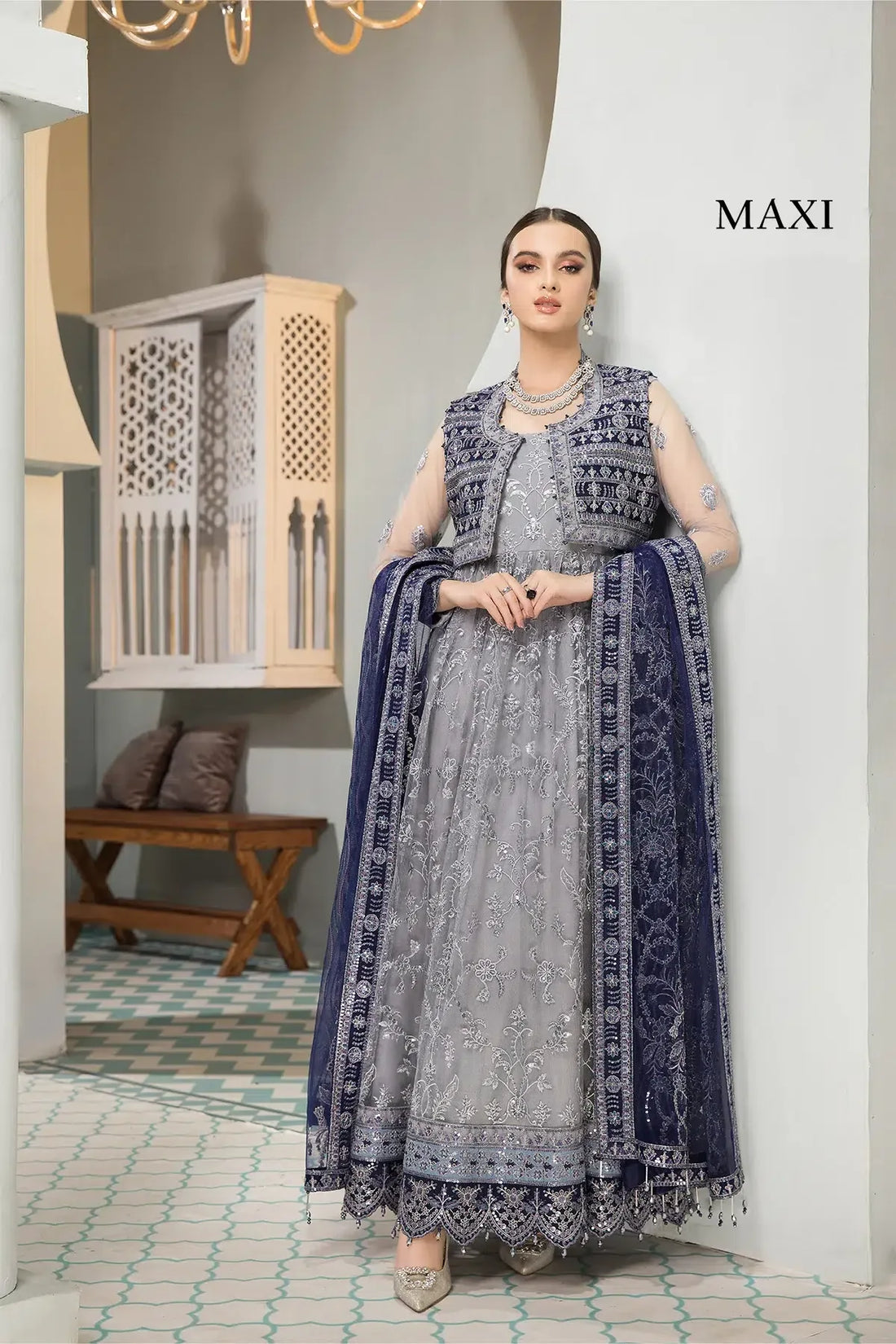 Alizeh | Formals Collection | Aks - Aqsa Fabrics