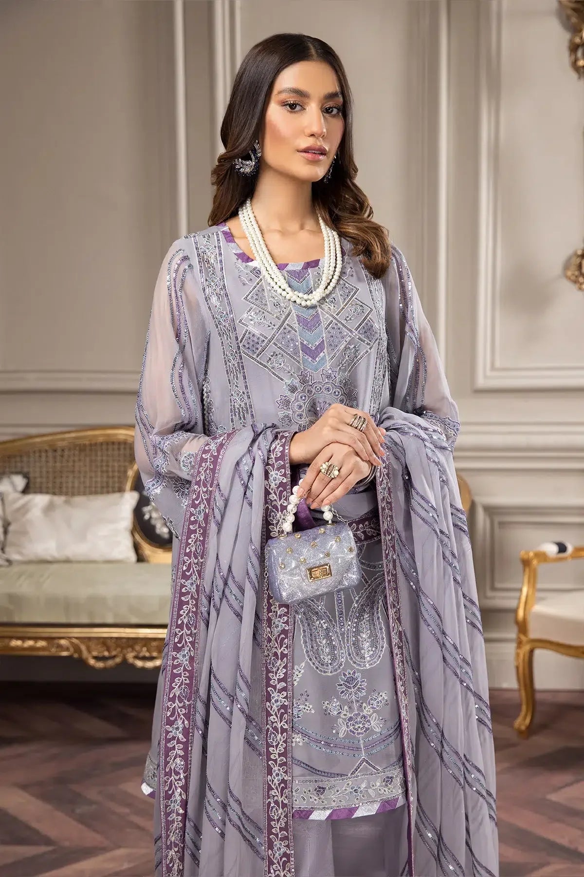 Alizeh | Formals Collection | Jahanara - Aqsa Fabrics