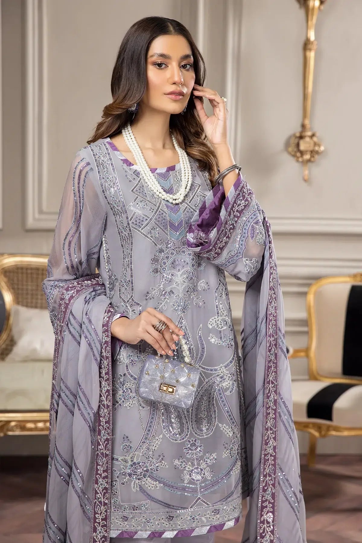 Alizeh | Formals Collection | Jahanara - Aqsa Fabrics