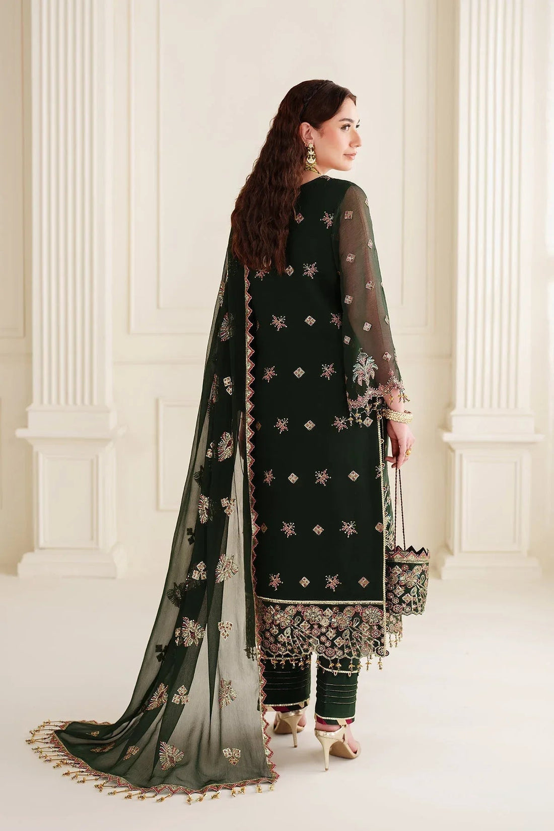 Alizeh | Dua Formals 24 | AF-DUA-3029-Hoor - Aqsa Fabrics