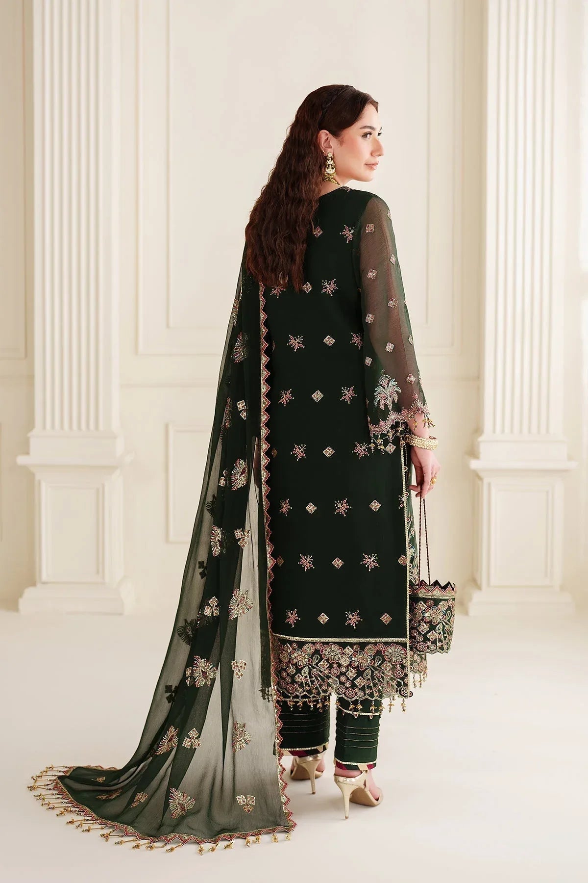 Alizeh | Dua Formals 24 | AF-DUA-3029-Hoor - Aqsa Fabrics