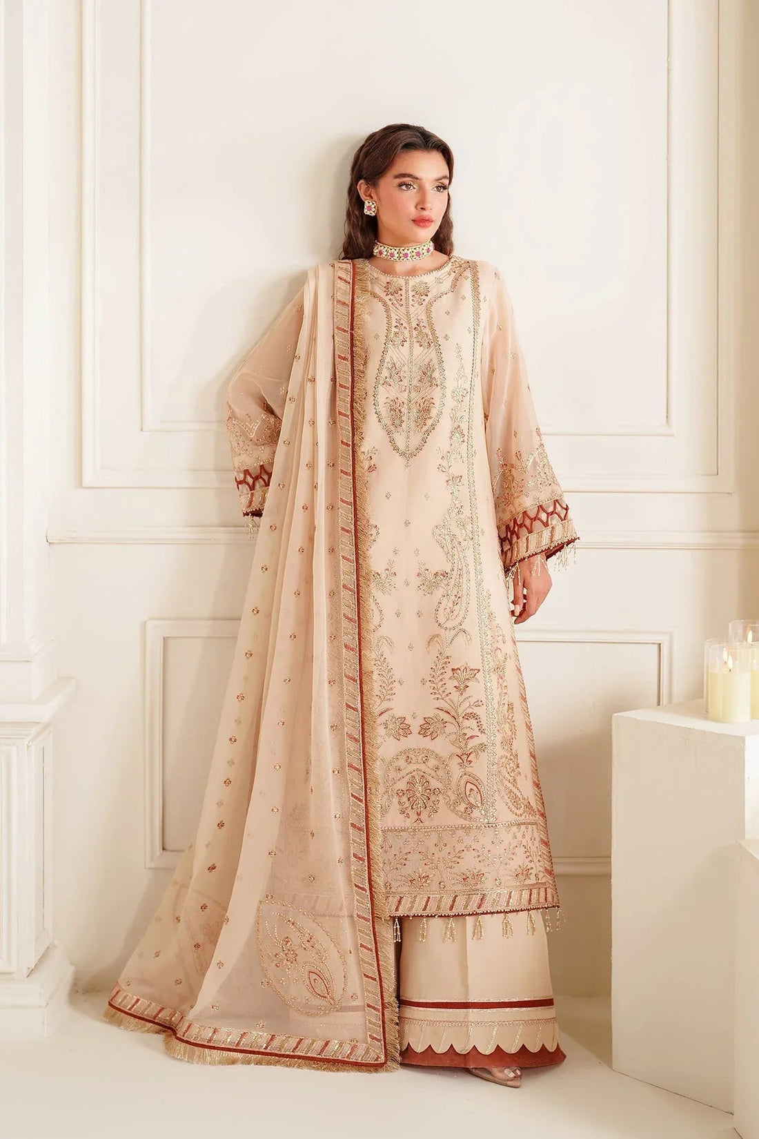 Alizeh | Dua Formals 24 | AF-DUA-3028-Emel - Aqsa Fabrics