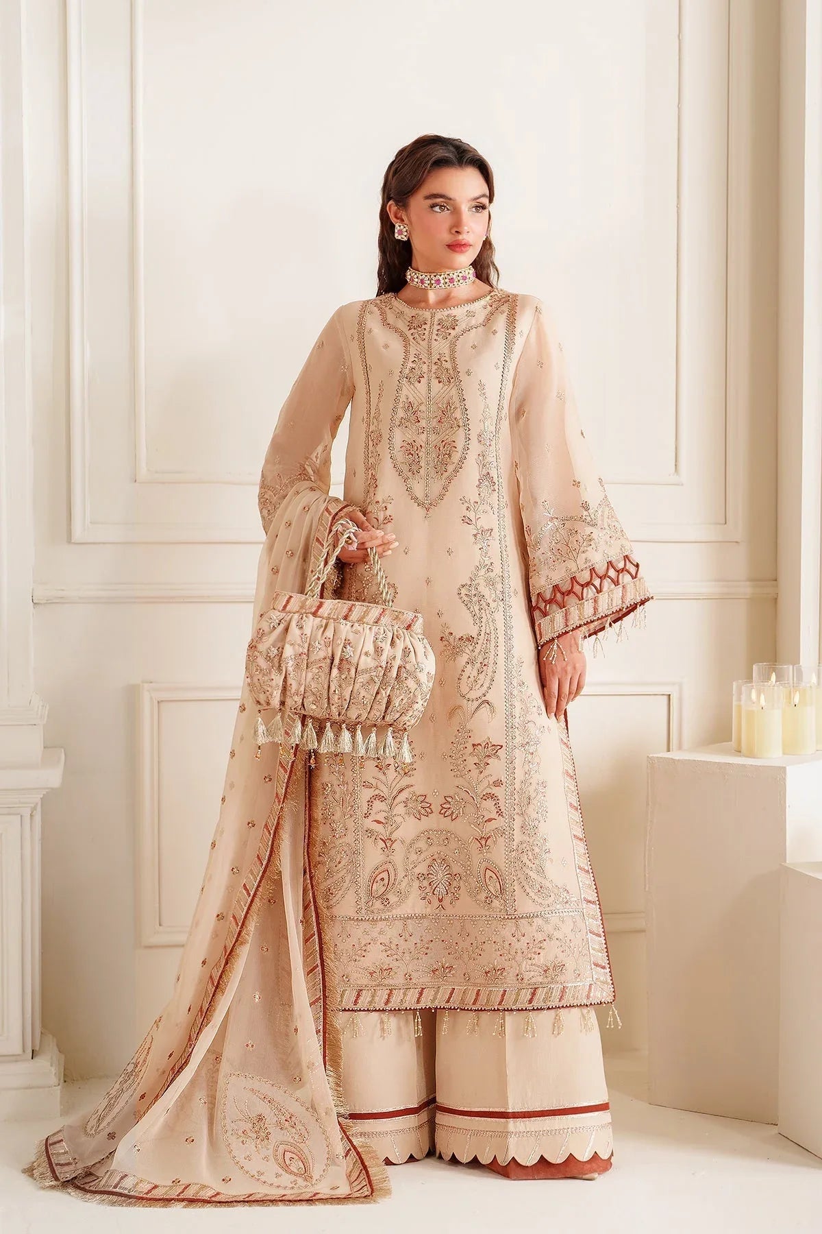 Alizeh | Dua Formals 24 | AF-DUA-3028-Emel - Aqsa Fabrics