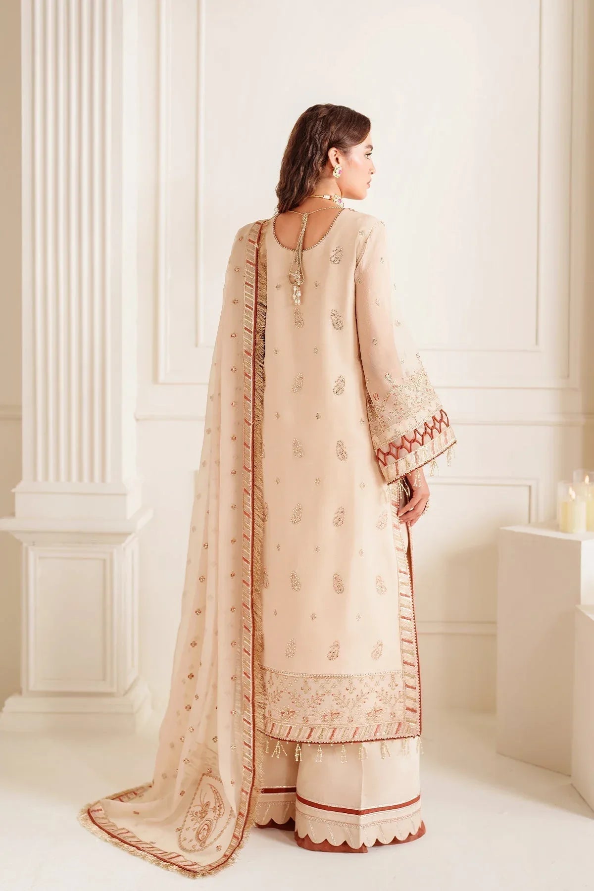 Alizeh | Dua Formals 24 | AF-DUA-3028-Emel - Aqsa Fabrics