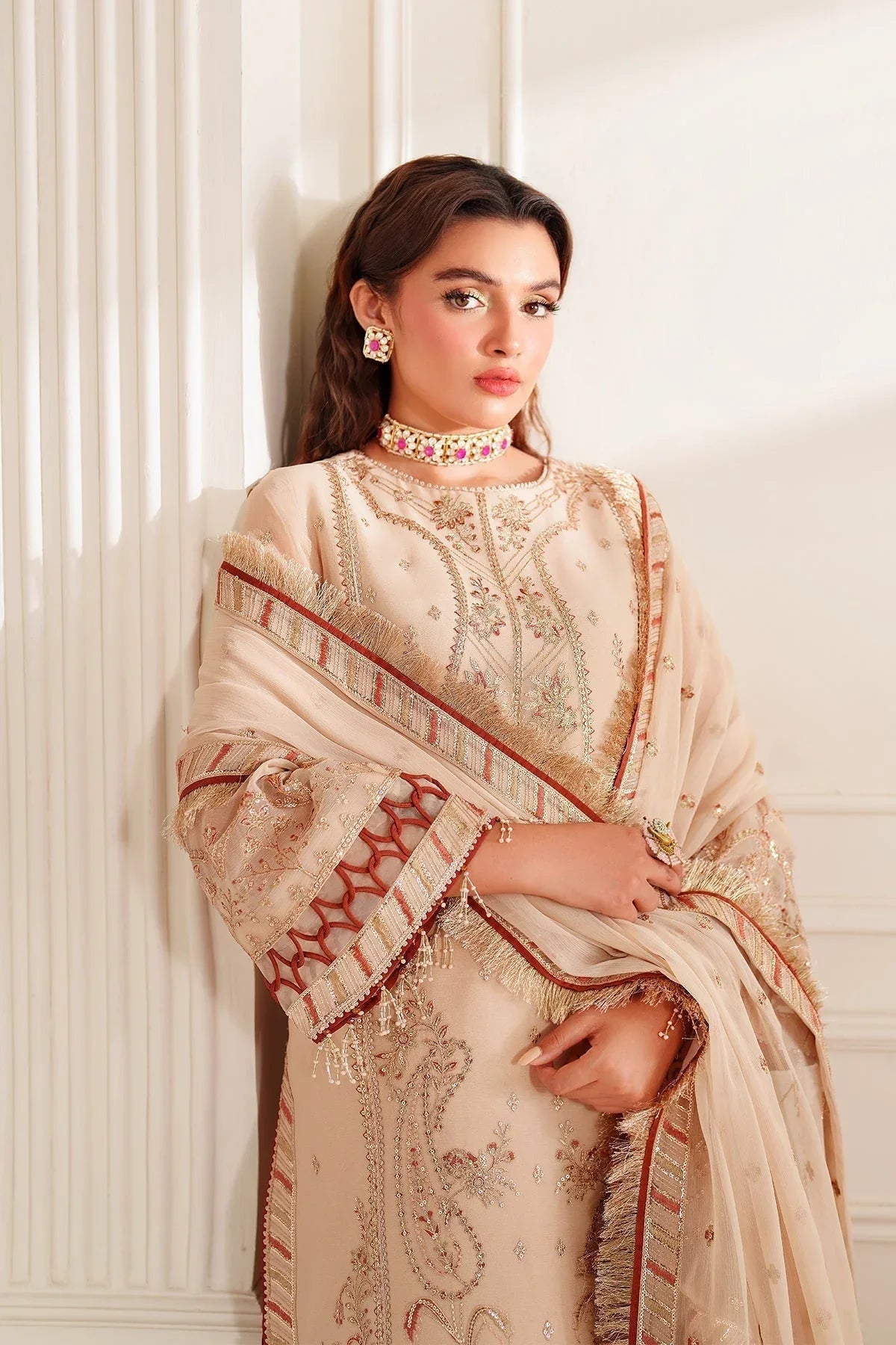 Alizeh | Dua Formals 24 | AF-DUA-3028-Emel - Aqsa Fabrics