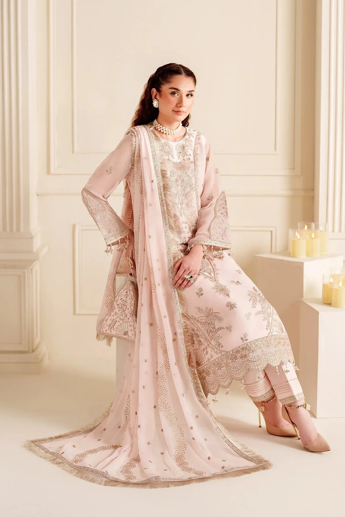 Alizeh | Dua Formals 24 | AF-DUA-3026-Diya - Aqsa Fabrics