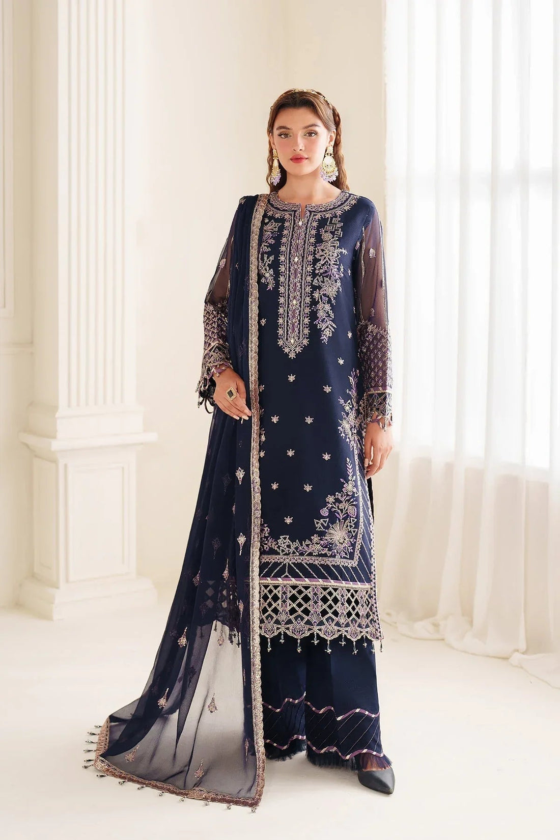 Alizeh | Dua Formals 24 | AF-DUA-3027-Falak - Aqsa Fabrics