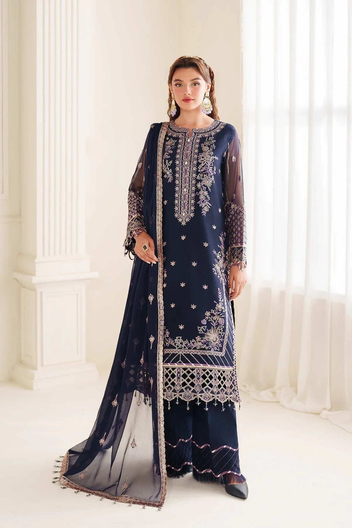 Alizeh | Dua Formals 24 | AF-DUA-3027-Falak - Aqsa Fabrics
