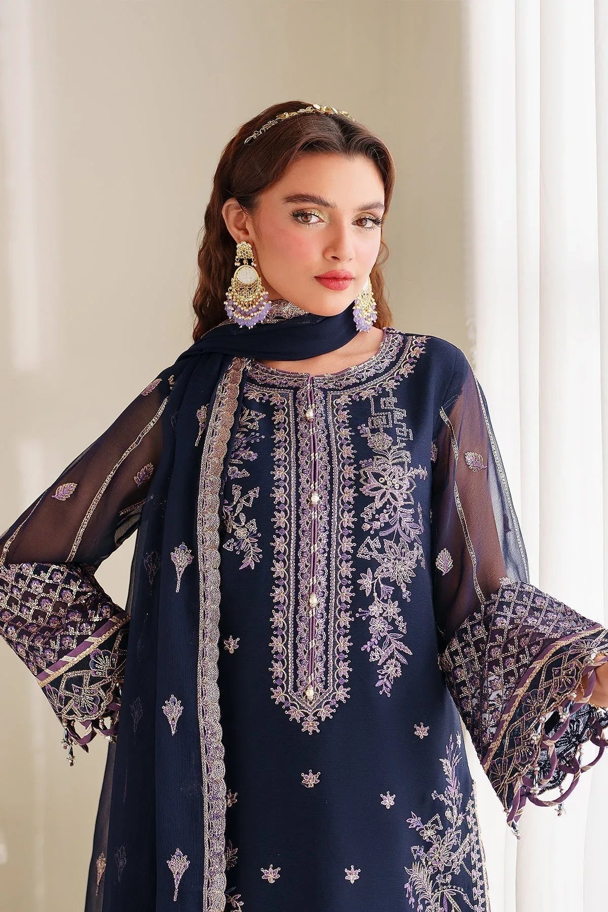 Alizeh | Dua Formals 24 | AF-DUA-3027-Falak - Aqsa Fabrics