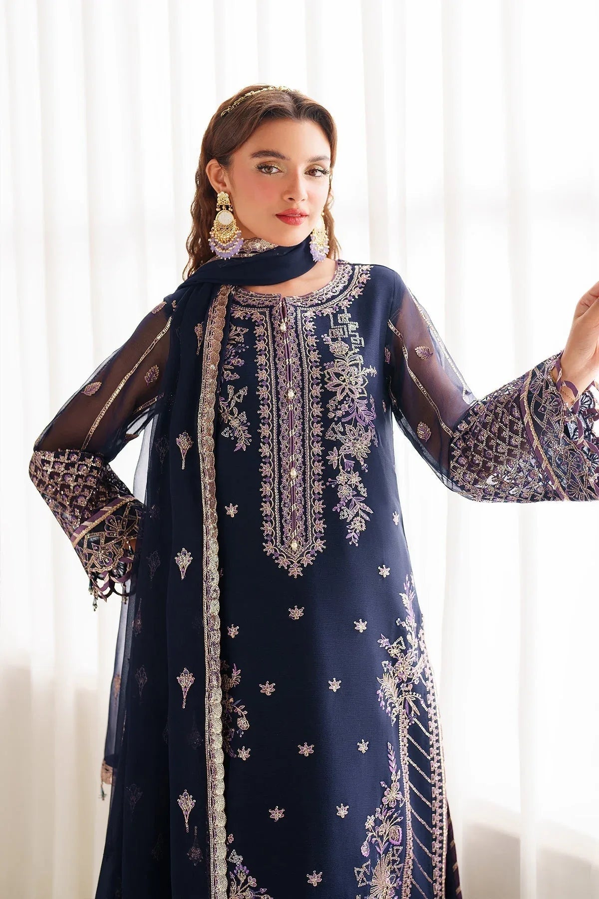 Alizeh | Dua Formals 24 | AF-DUA-3027-Falak - Aqsa Fabrics