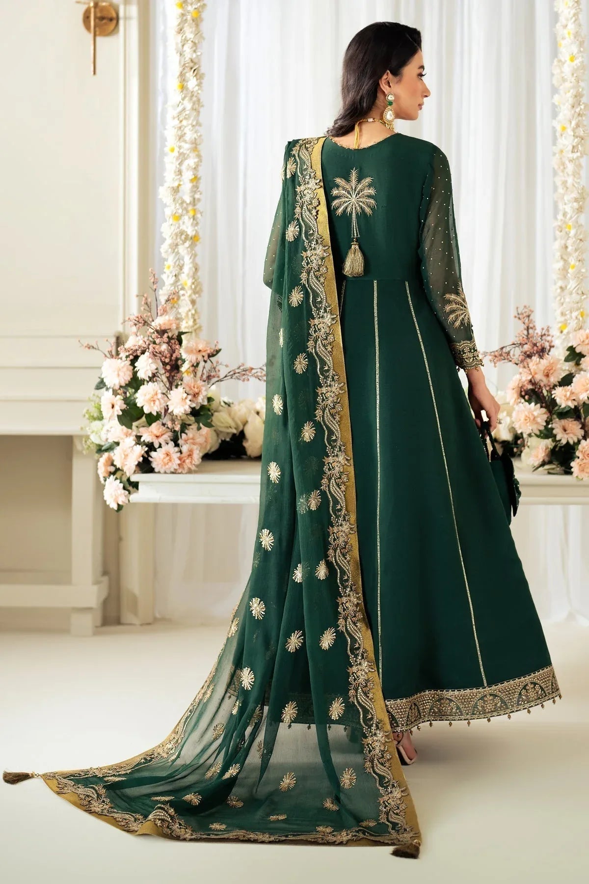 Alizeh | Selene Luxury Chiffon Collection 25 | AF-PS-8003-Citrus - Aqsa Fabrics