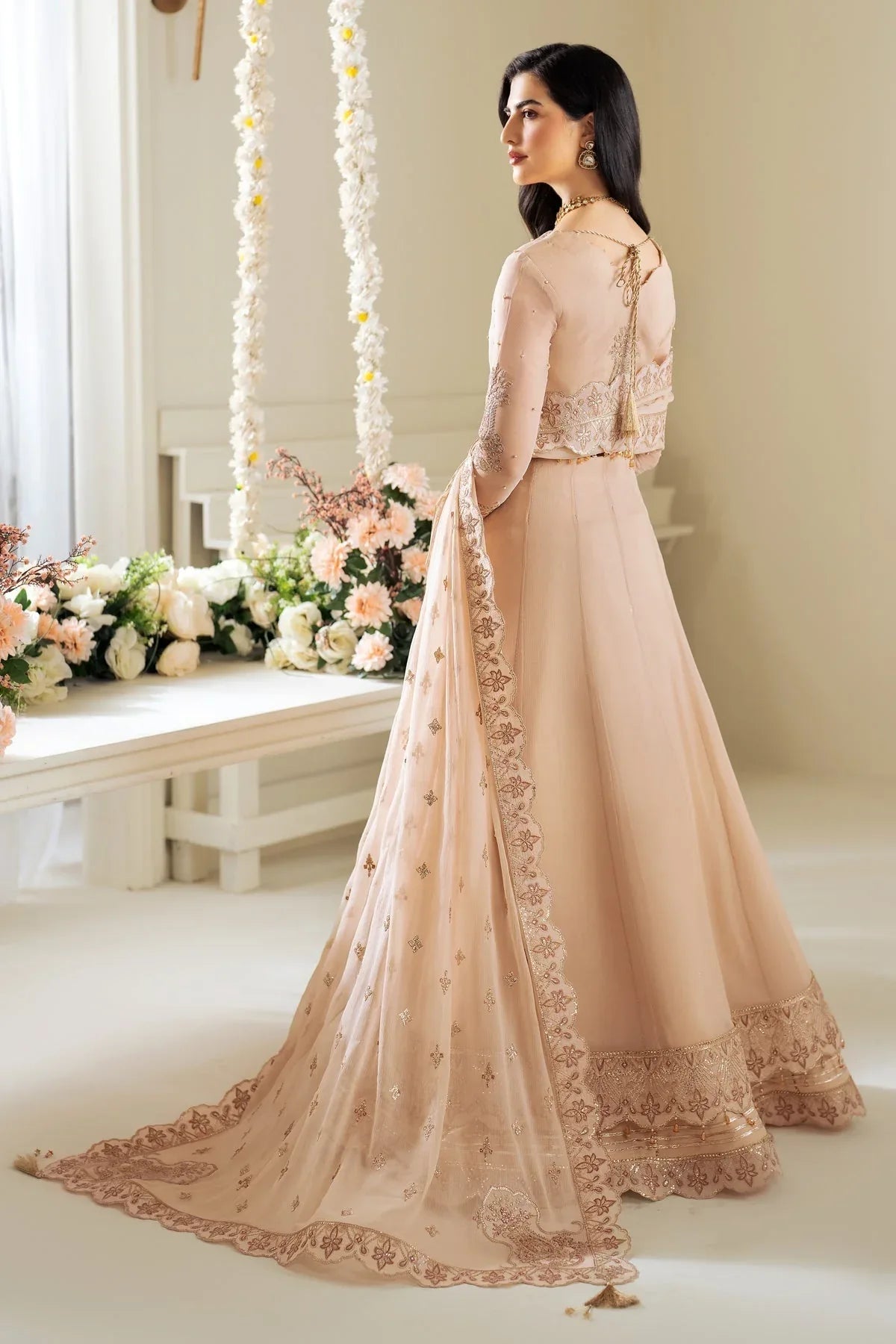 Alizeh | Selene Luxury Chiffon Collection 25 | AF-PS-8004-Lotus - Aqsa Fabrics