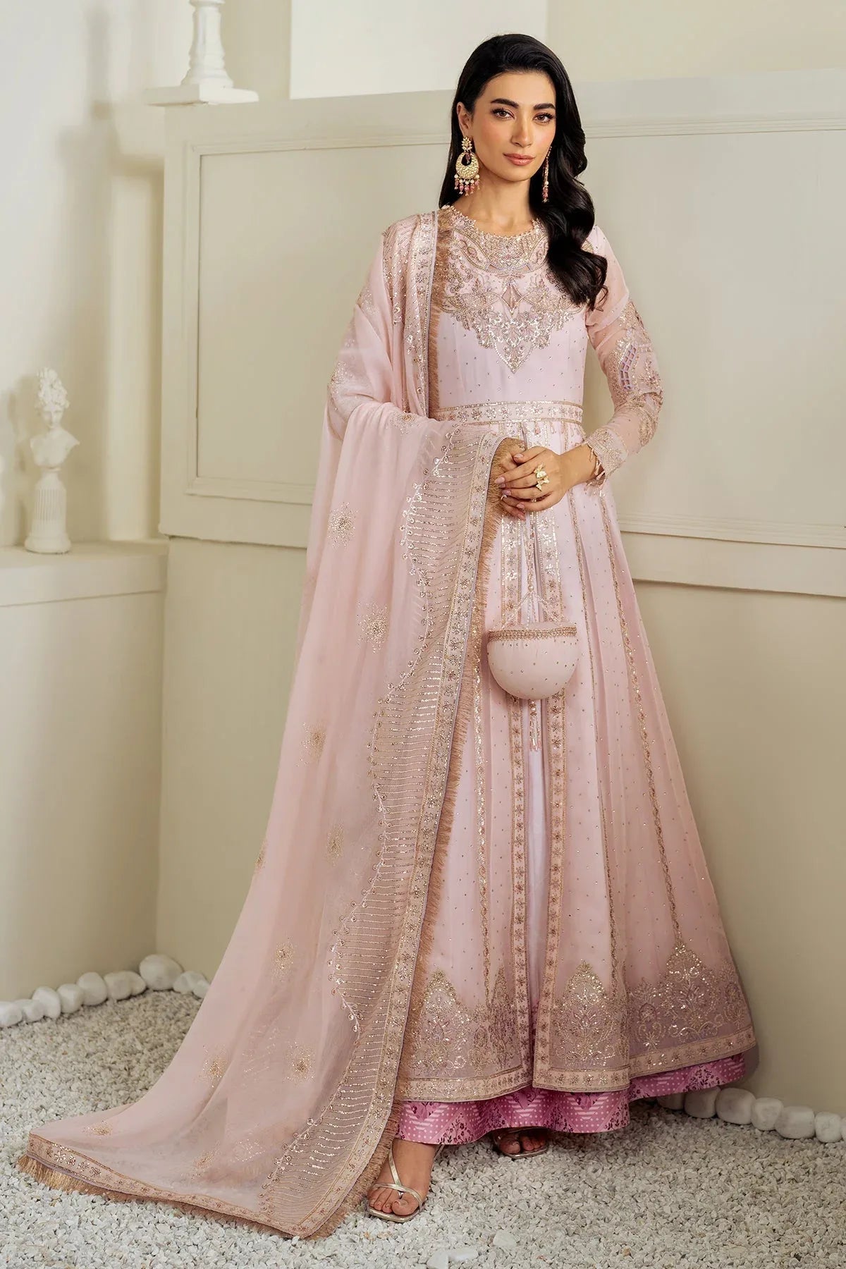 Alizeh | Selene Luxury Chiffon Collection 25 | AF-PS-8006-Izna - Aqsa Fabrics