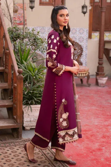 Muntaha | Aangan Eid Edit | Amira - Aqsa Fabrics
