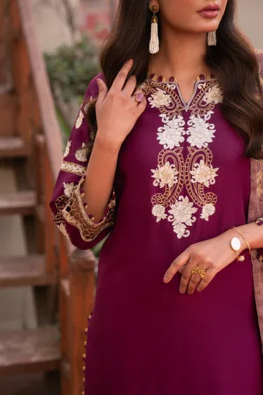 Muntaha | Aangan Eid Edit | Amira - Aqsa Fabrics