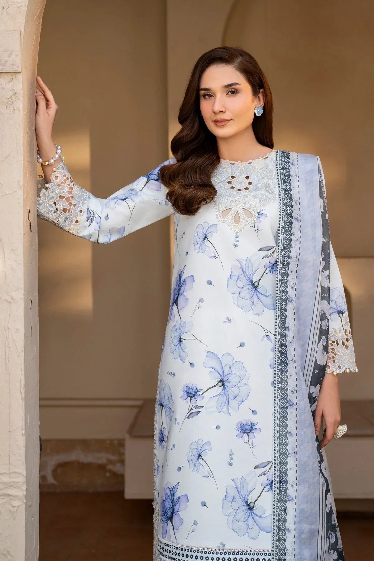 Alizeh | Levana Lawn | Arbor - Aqsa Fabrics