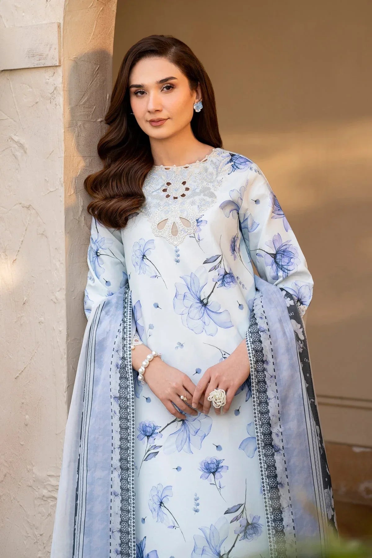 Alizeh | Levana Lawn | Arbor - Aqsa Fabrics