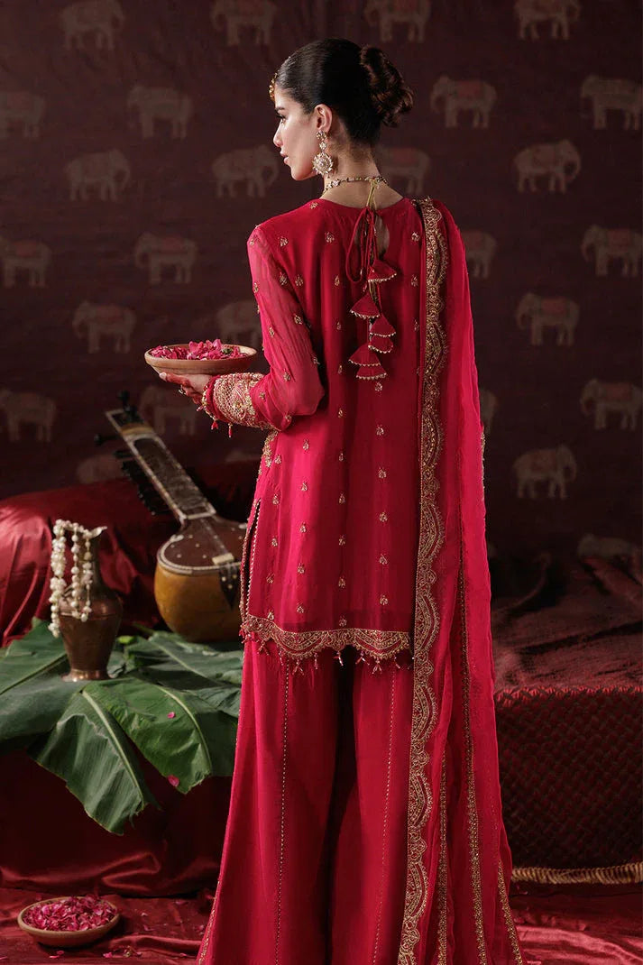 Saad Shaikh | Panache Luxury Chiffon 25 | D-01 - Aqsa Fabrics