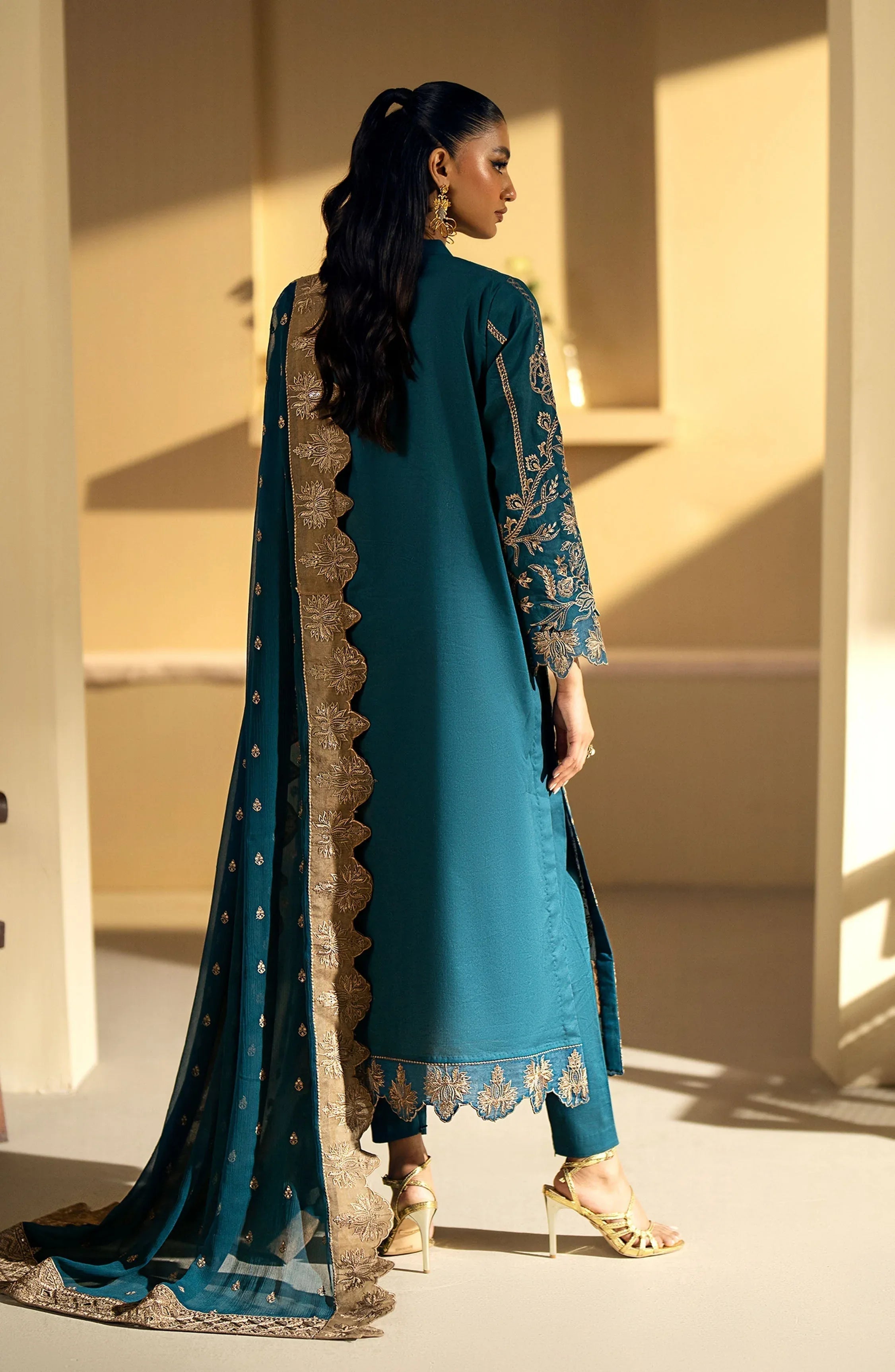 Maryum N Maria | Eid Edit 24 | Ania - Aqsa Fabrics