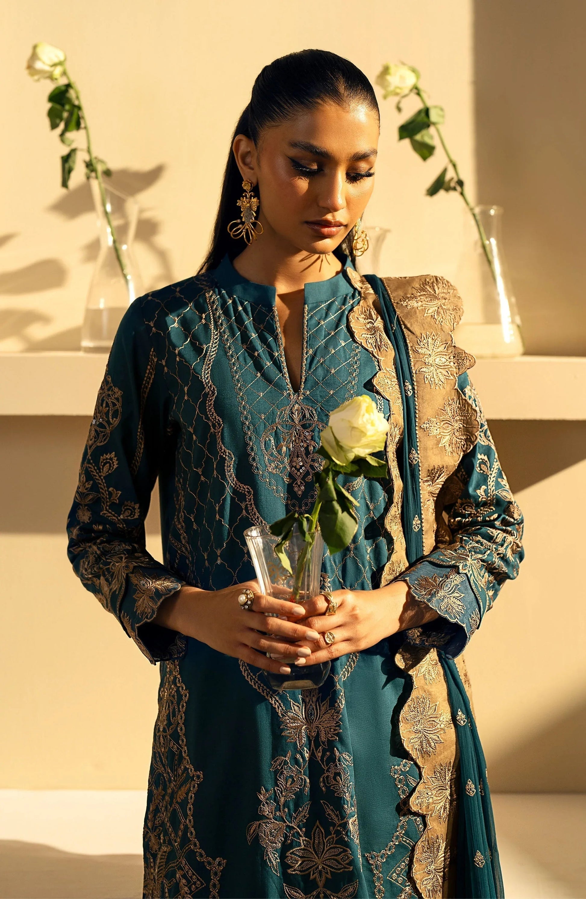 Maryum N Maria | Eid Edit 24 | Ania - Aqsa Fabrics