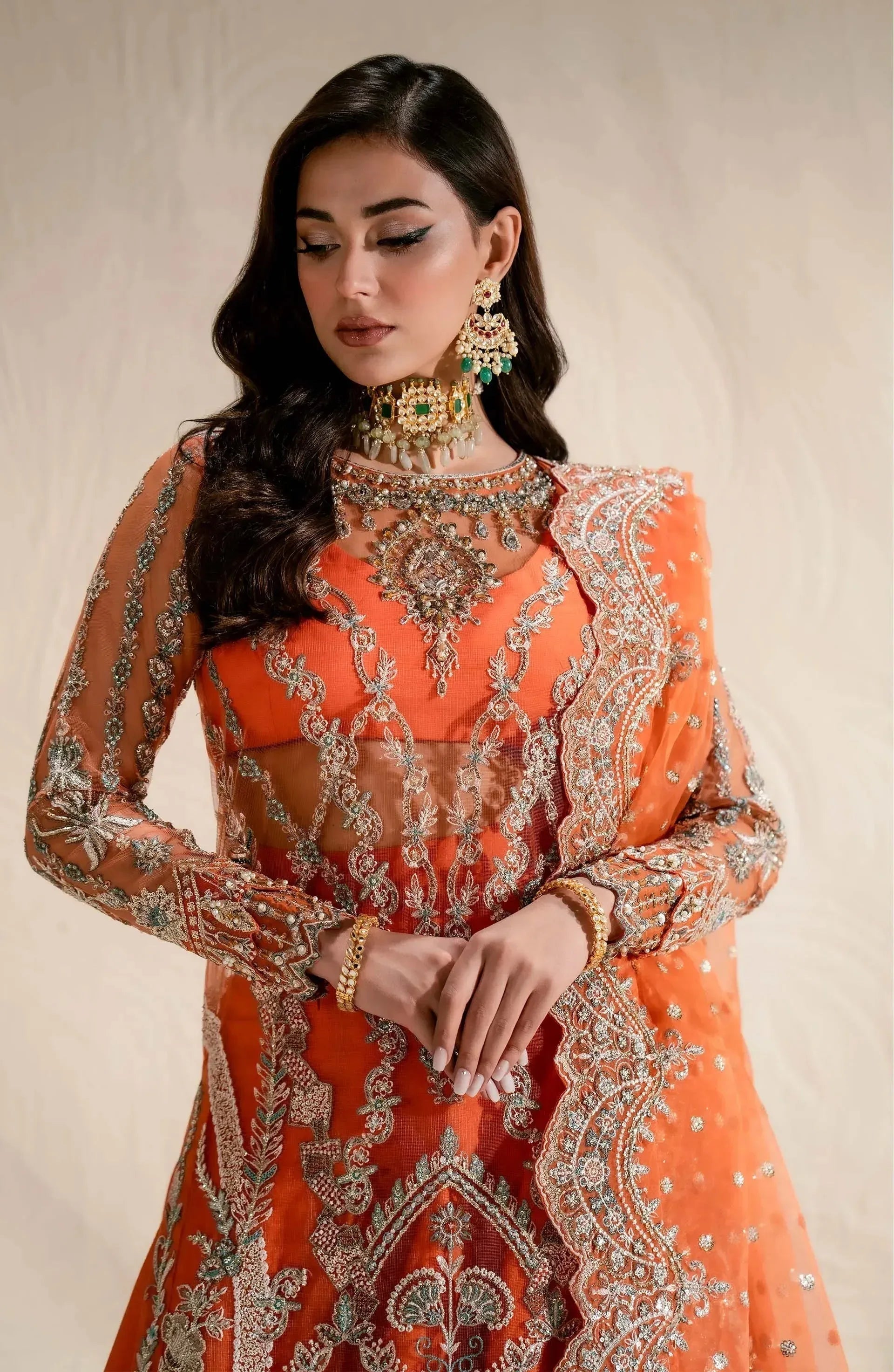 Maryum N Maria | Luxury Formals | AREZOU - MW24-562 - Aqsa Fabrics