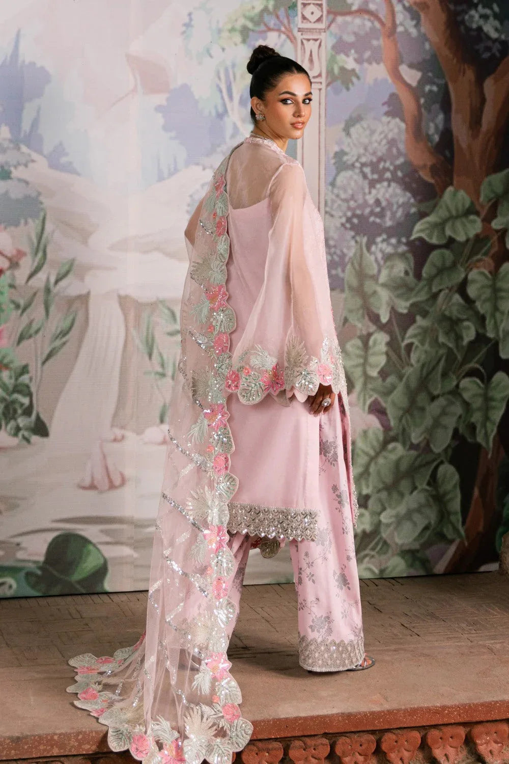 Maryum N Maria | Zircon Formals | AVA - MS40075 - Aqsa Fabrics