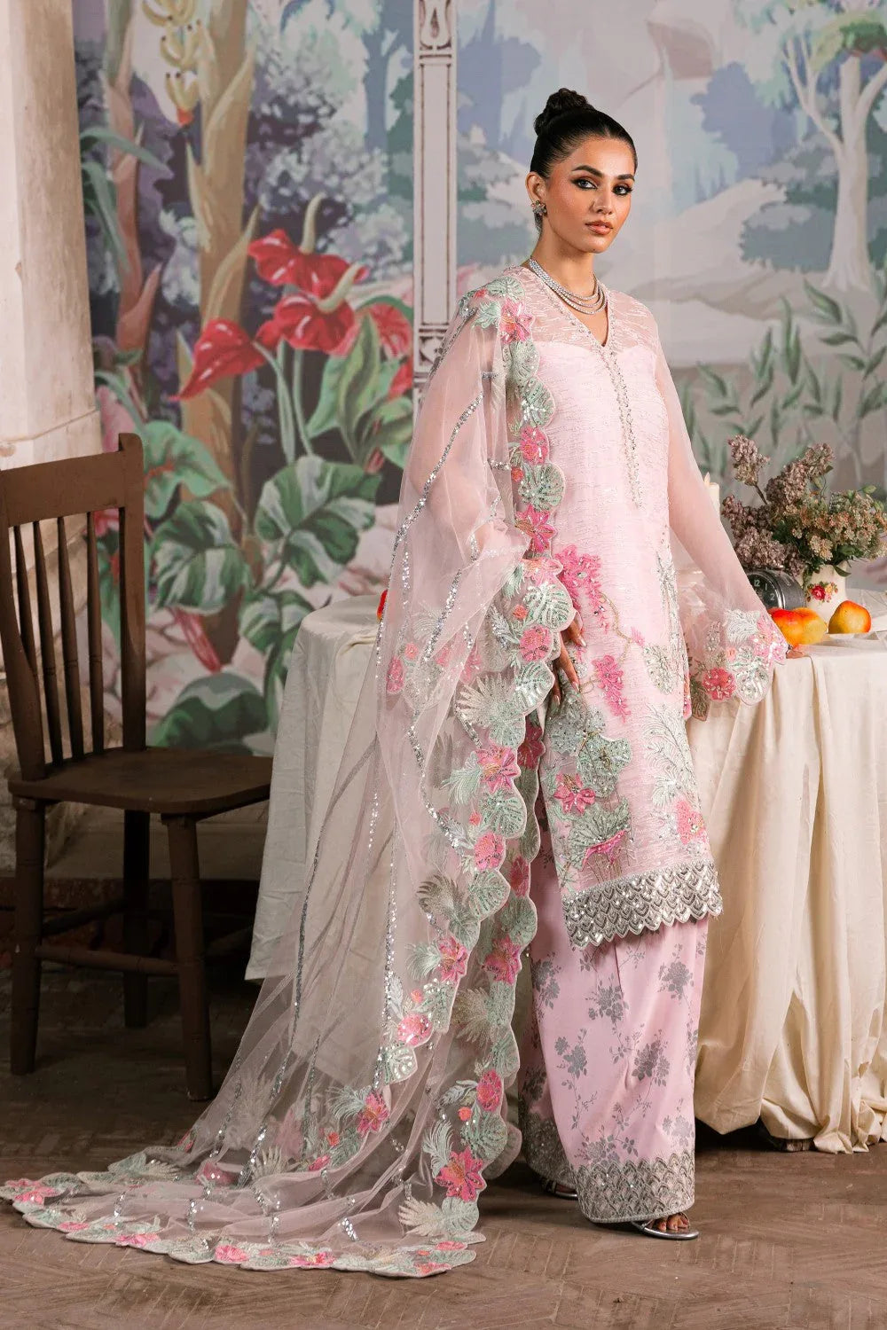 Maryum N Maria | Zircon Formals | AVA - MS40075 - Aqsa Fabrics