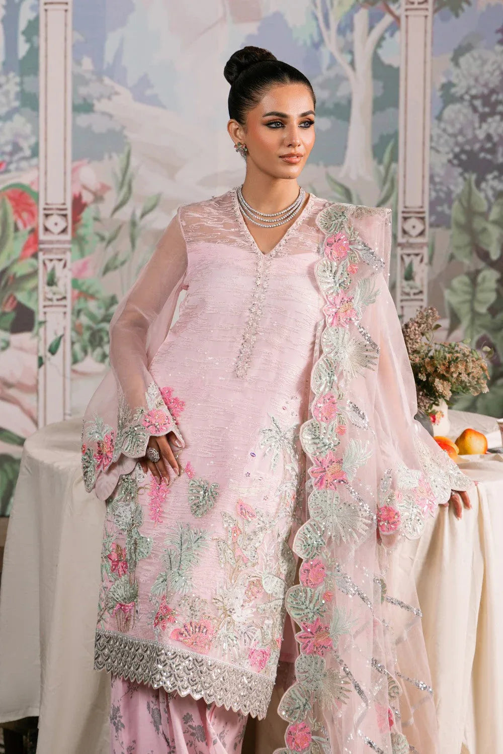 Maryum N Maria | Zircon Formals | AVA - MS40075 - Aqsa Fabrics