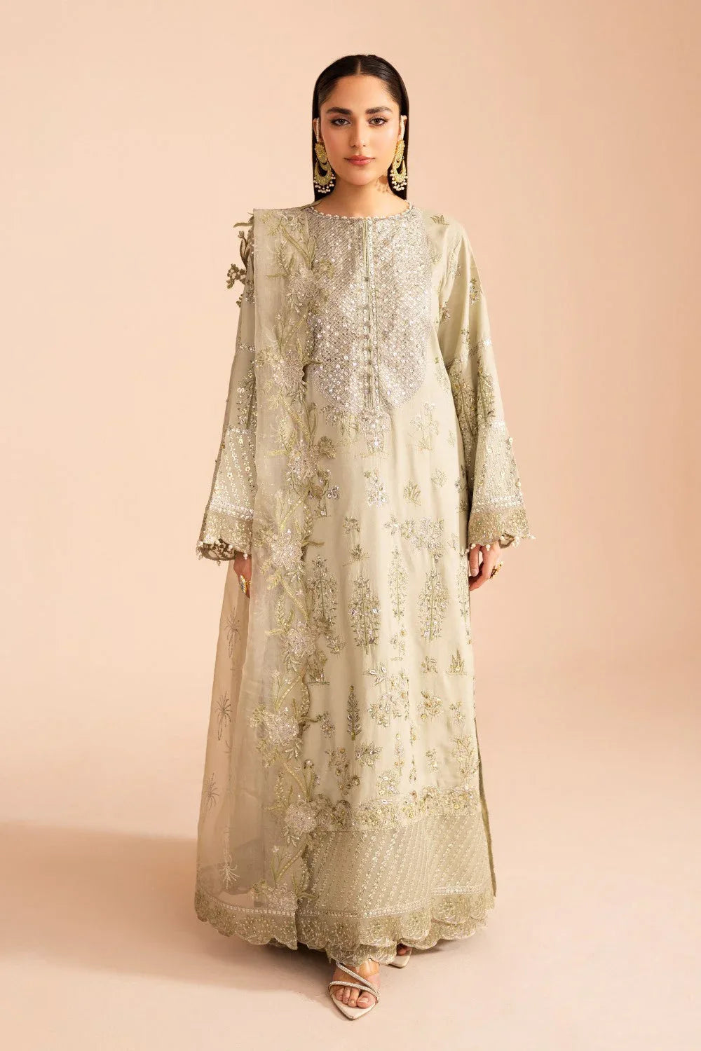 Maryum N Maria | Zircon Formals | FRIYA - MS40085 - Aqsa Fabrics