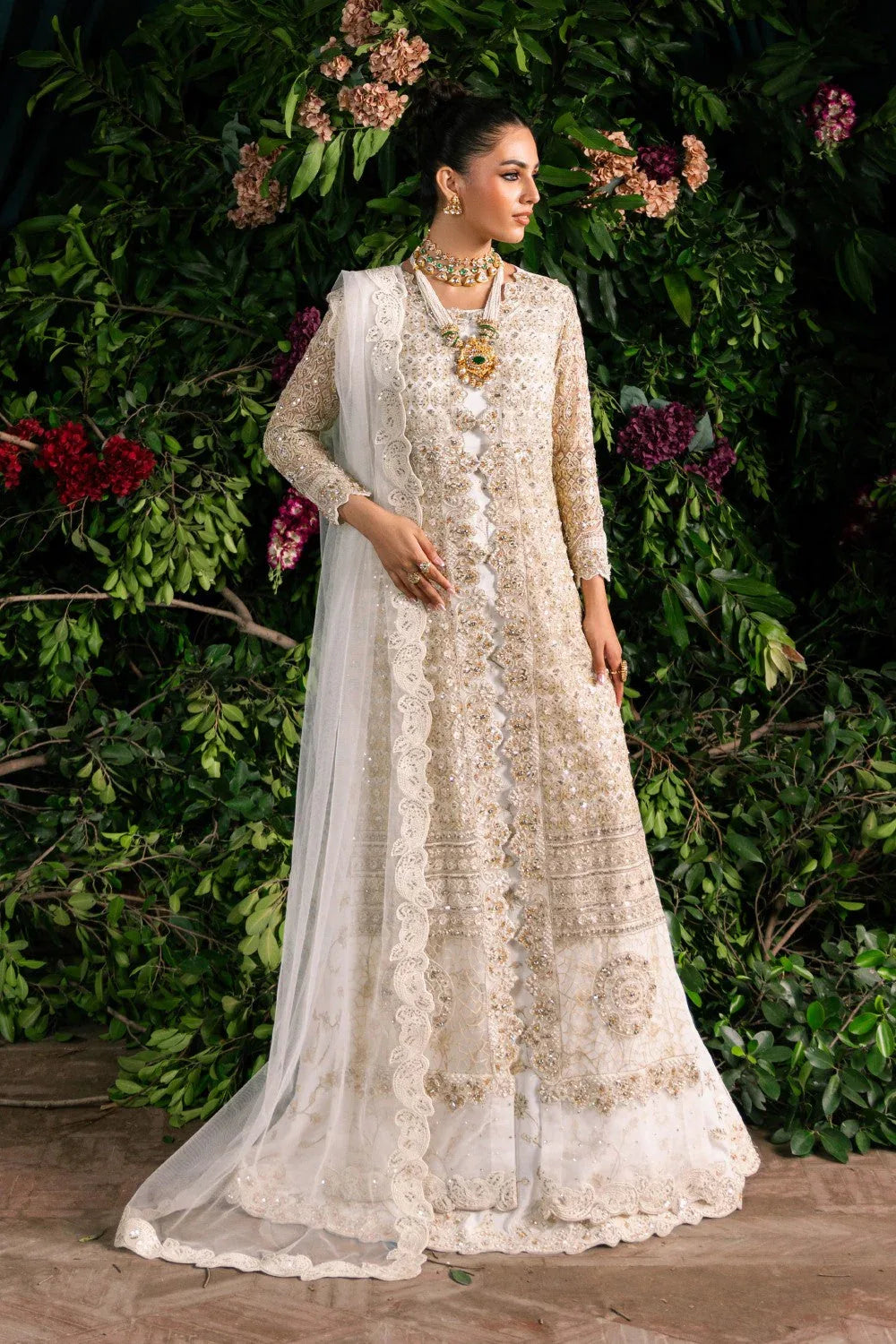 Maryum N Maria | Zircon Formals | JALEH - MS40076 - Aqsa Fabrics