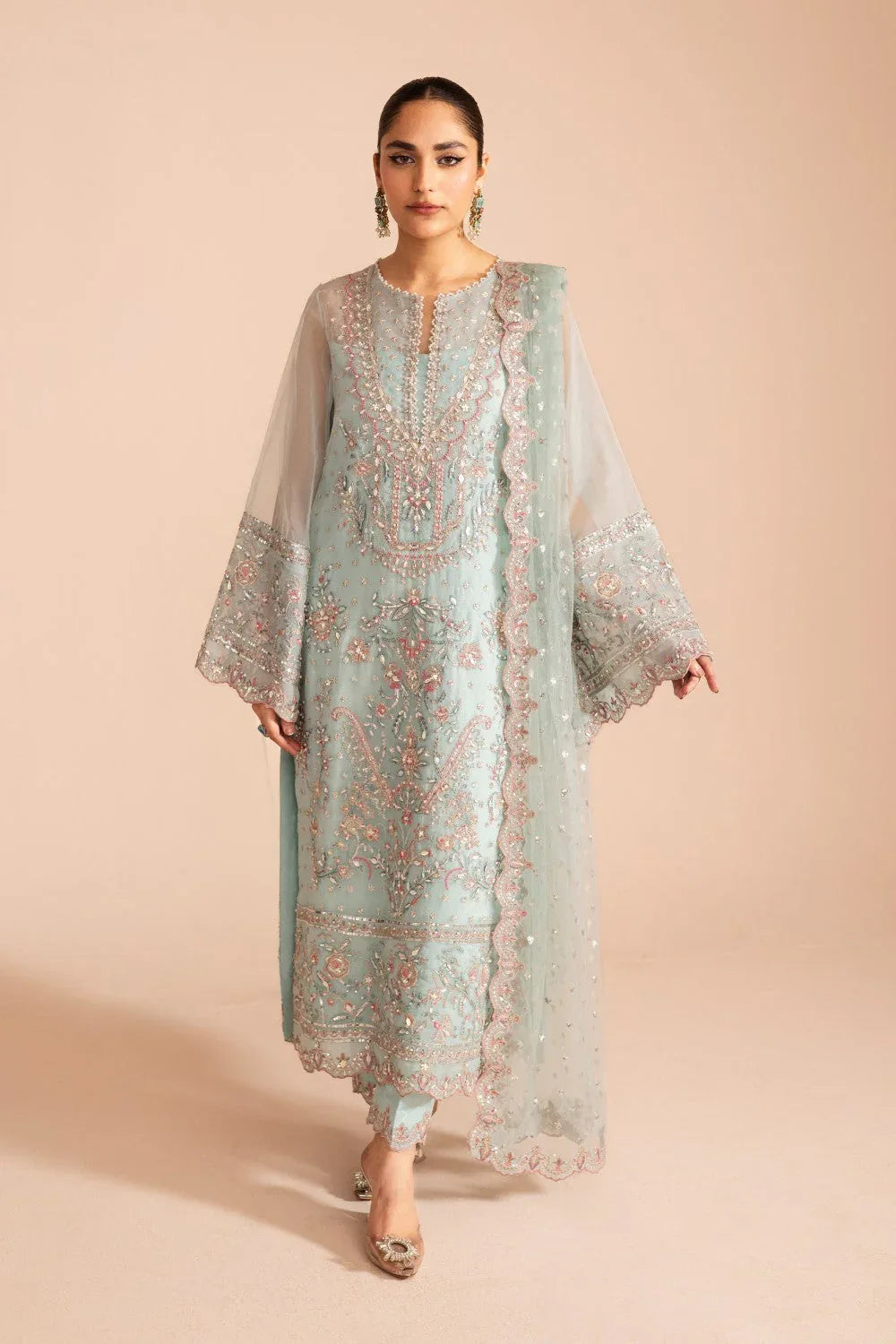 Maryum N Maria | Zircon Formals | NAHID - MS40078 - Aqsa Fabrics