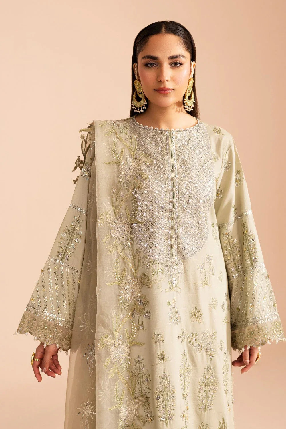 Maryum N Maria | Zircon Formals | FRIYA - MS40085 - Aqsa Fabrics