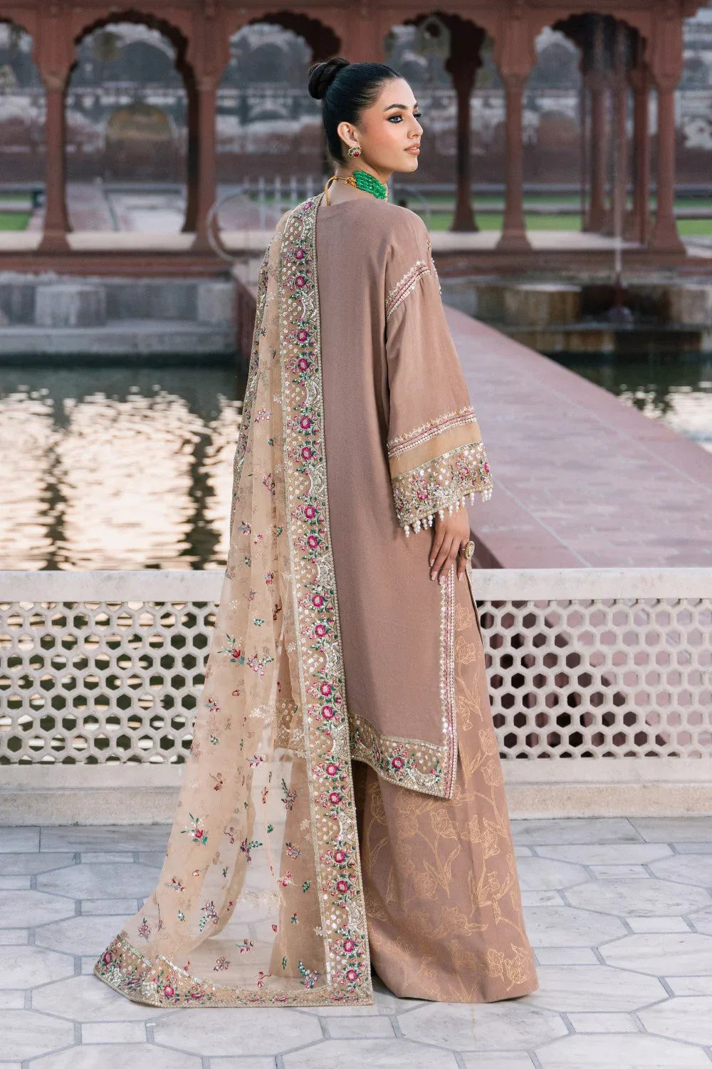 Maryum N Maria | Zircon Formals | SETAREH - MS40071 - Aqsa Fabrics