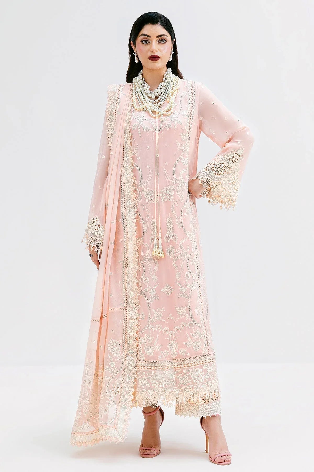 Imrozia Premium | Luxe Serene 25 |S-1088 BLUSH - Aqsa Fabrics