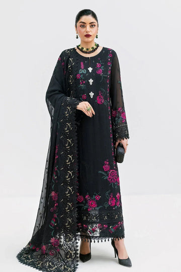 Imrozia Premium | Luxe Serene 25 | S-1095 ONYX - Aqsa Fabrics