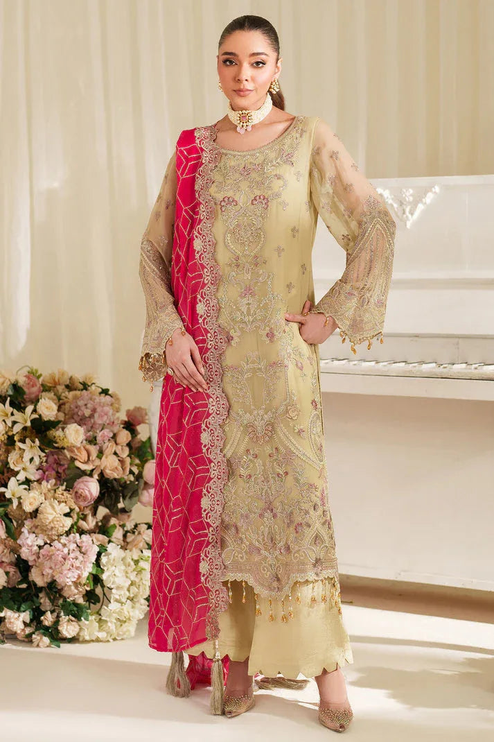 Imrozia Premium | Noore Formals | M-95 DHALIA - Aqsa Fabrics