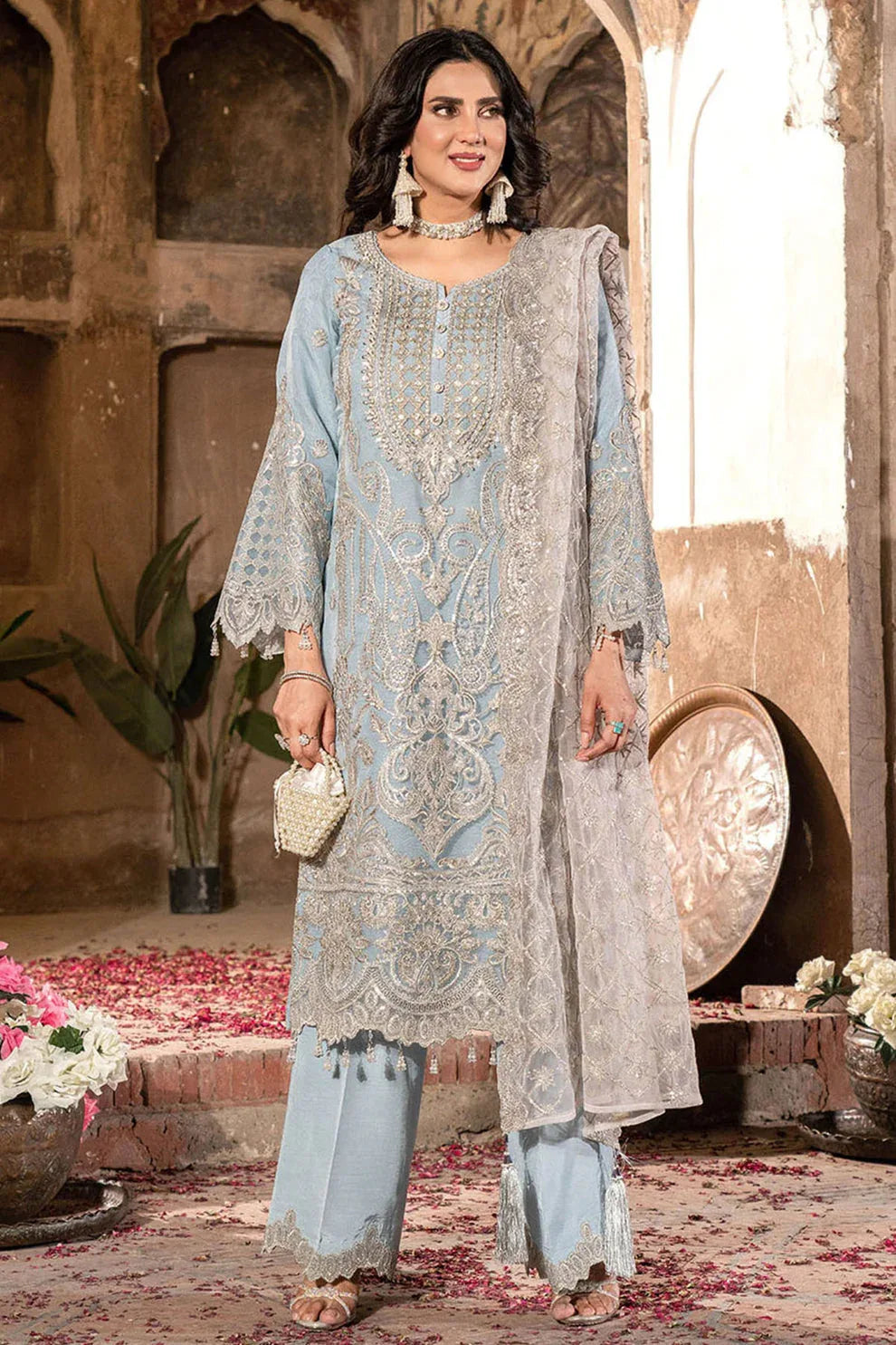 Imrozia Premium | Tehwar Premium | IP-147 ANCHAL - Aqsa Fabrics