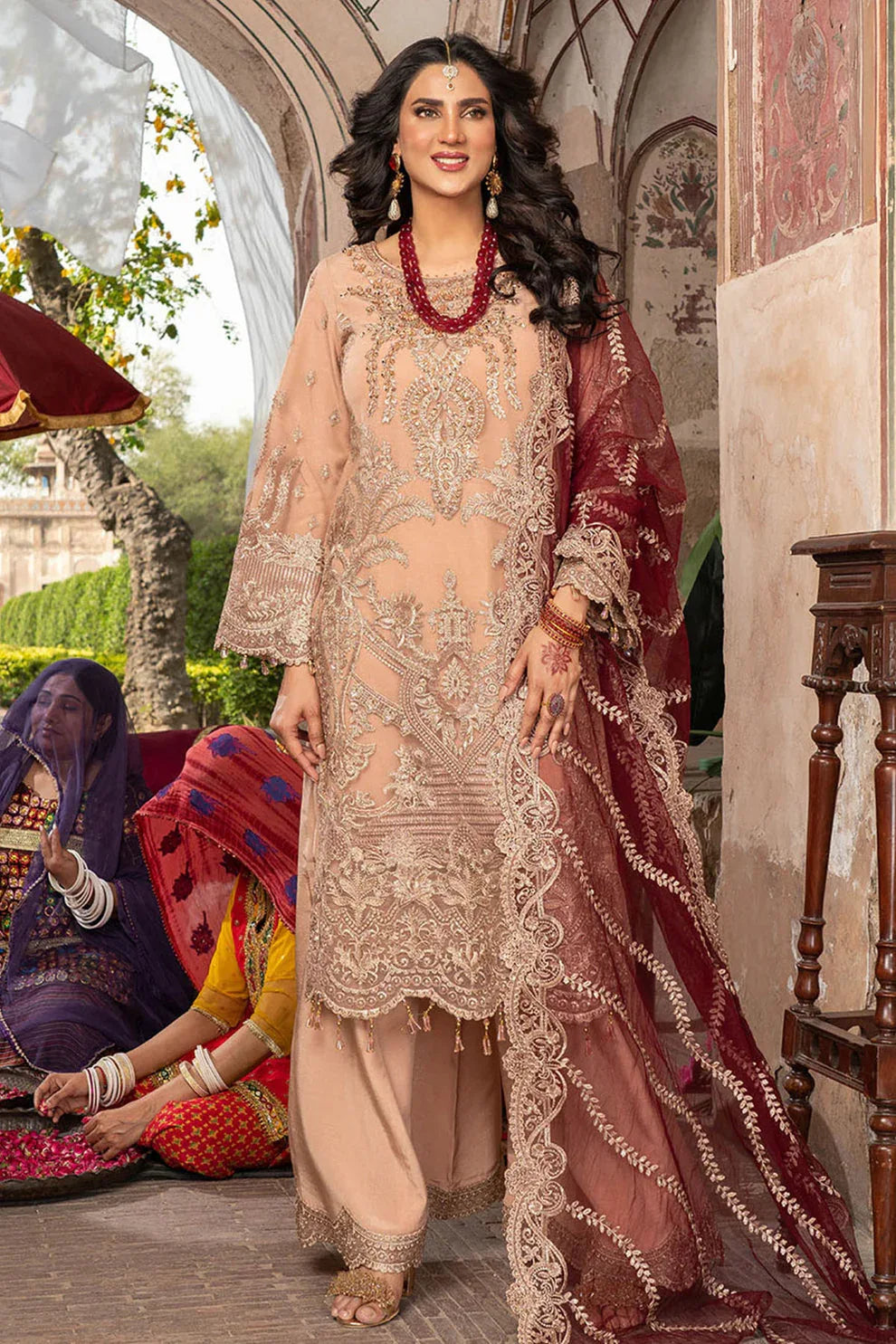 Imrozia Premium | Tehwar Premium | IP-154 SAHIL - Aqsa Fabrics
