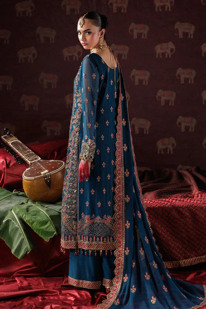 Saad Shaikh | Panache Luxury Chiffon 25 | D-04 - Aqsa Fabrics
