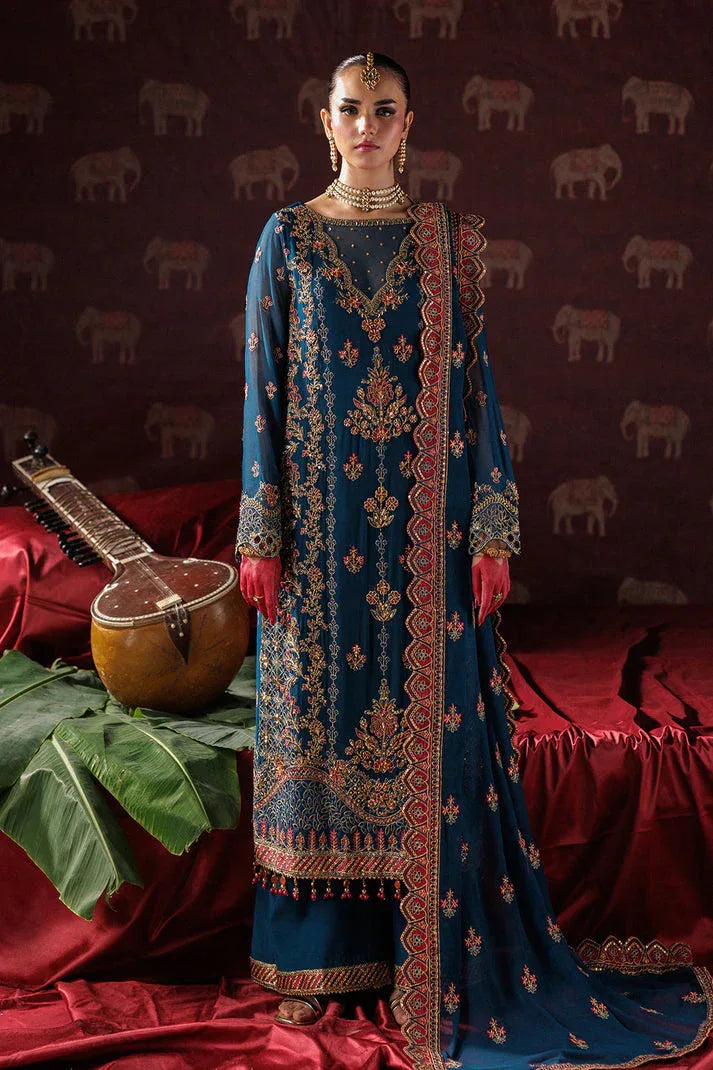 Saad Shaikh | Panache Luxury Chiffon 25 | D-04 - Aqsa Fabrics