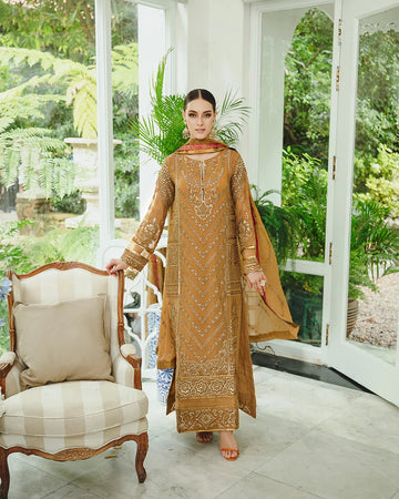 Maryum n Maria | Freesia Ariya Formals | SW23-508 - Dijon - Mahin - Aqsa Fabrics