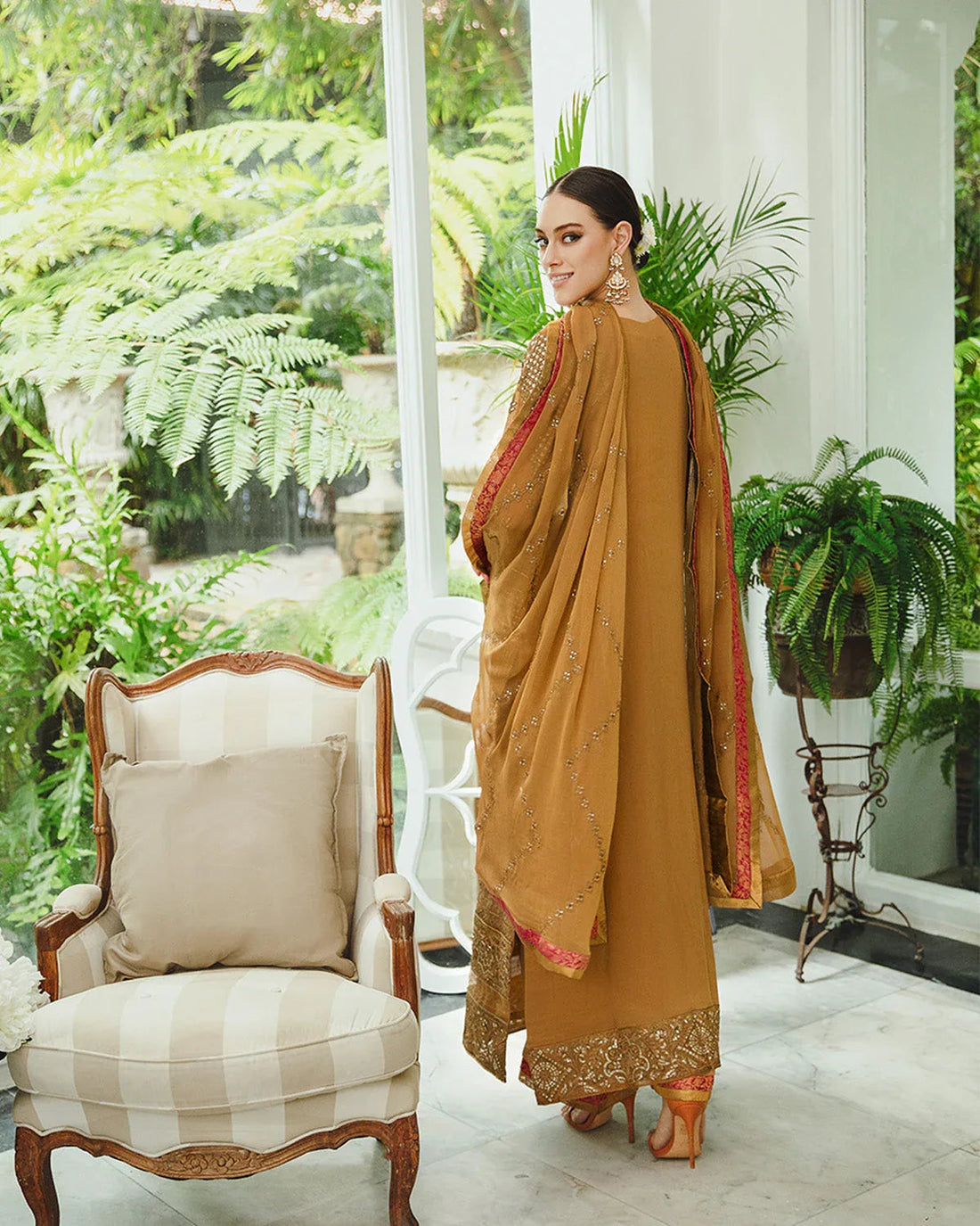 Maryum n Maria | Freesia Ariya Formals | SW23-508 - Dijon - Mahin - Aqsa Fabrics