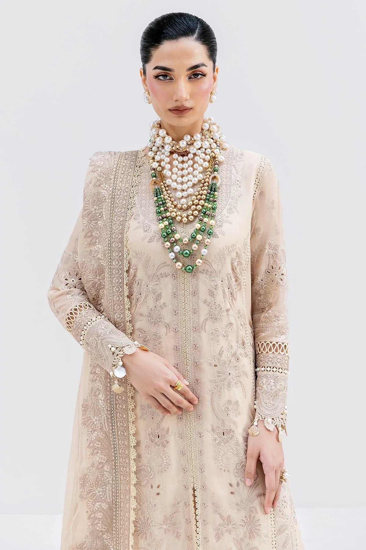 Imrozia Premium | Luxe Serene 25 | S-1094 SAND - Aqsa Fabrics
