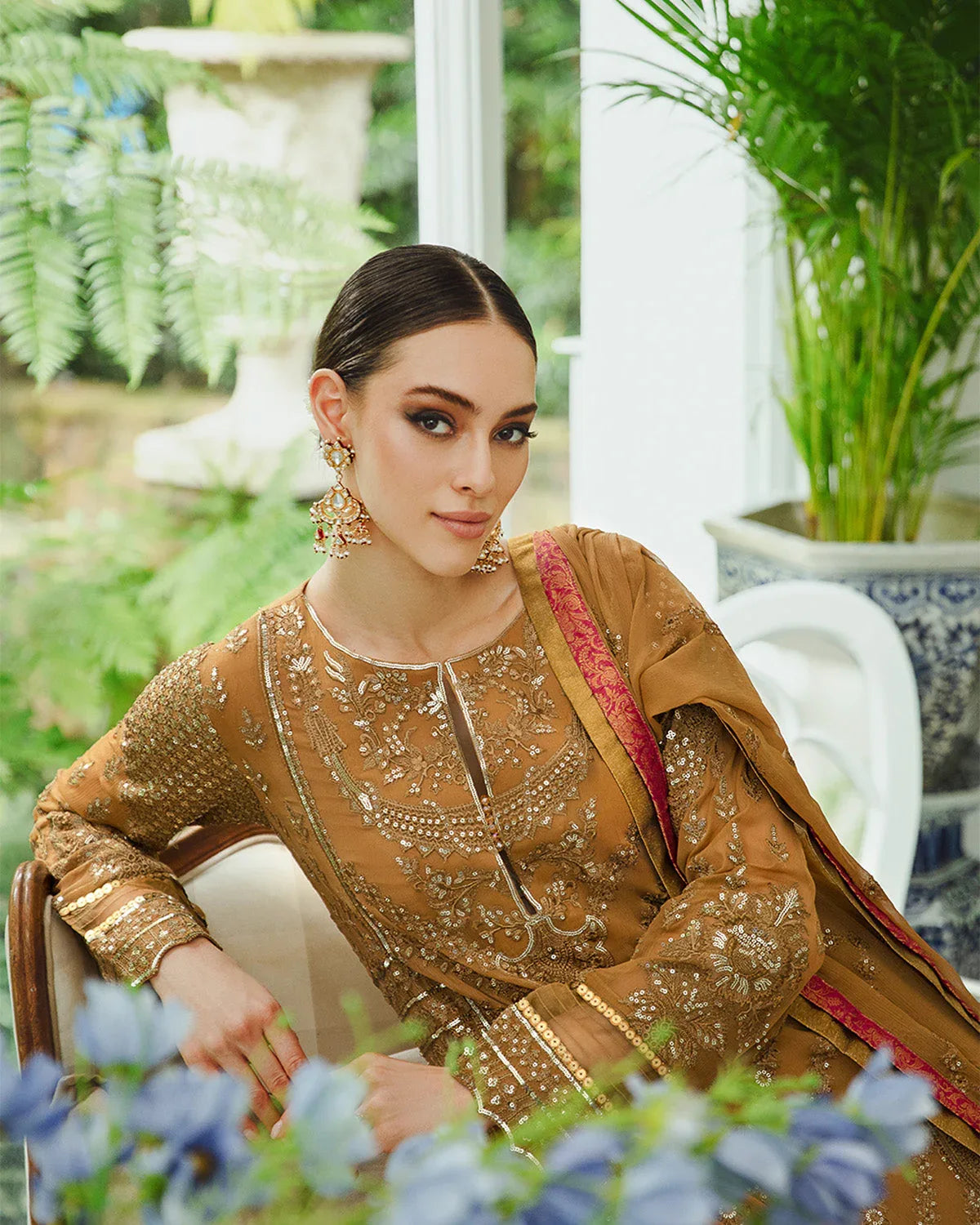Maryum n Maria | Freesia Ariya Formals | SW23-508 - Dijon - Mahin - Aqsa Fabrics