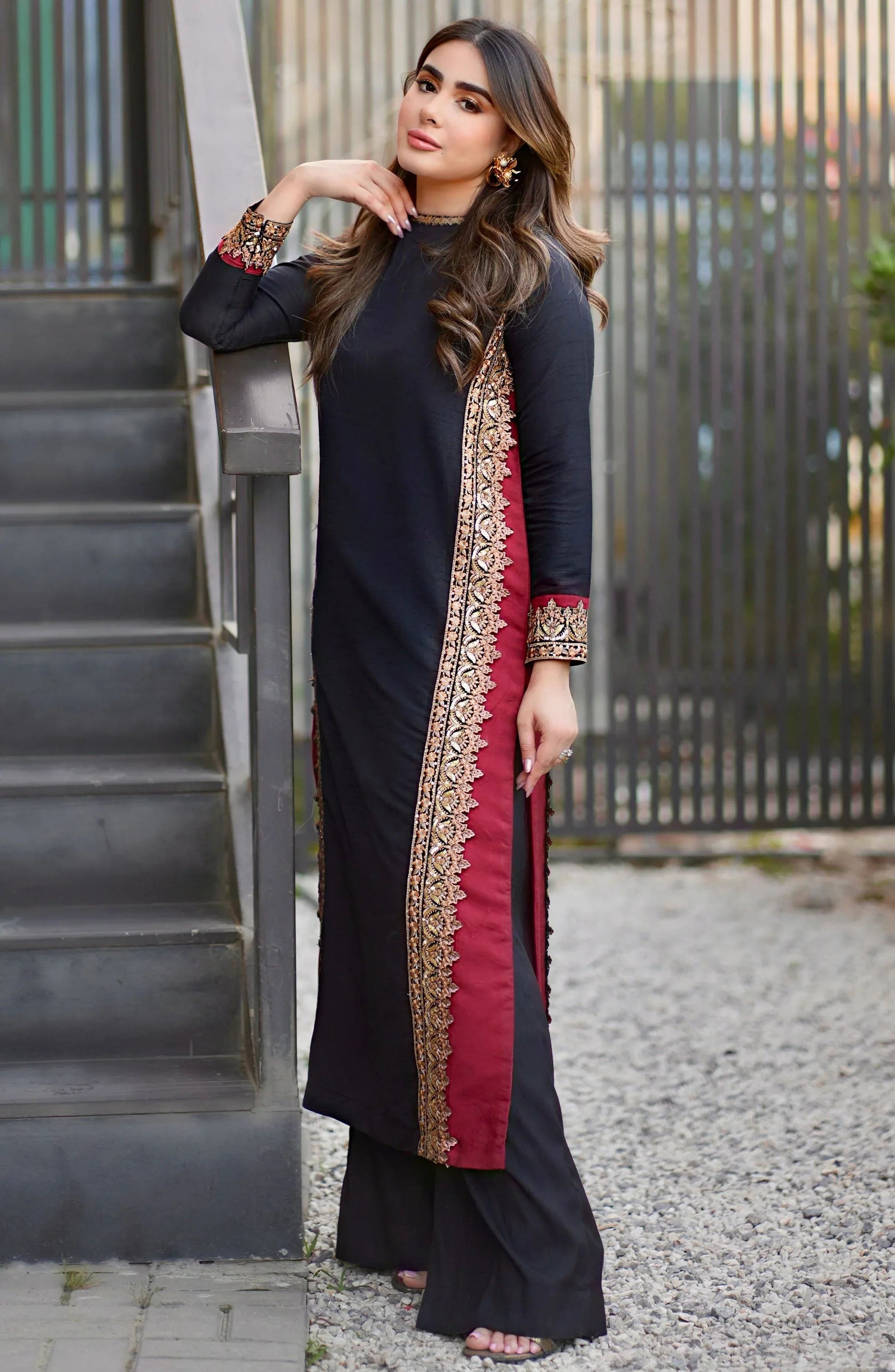 Maryum N Maria | Pret A Luxe | ADELINE - Aqsa Fabrics